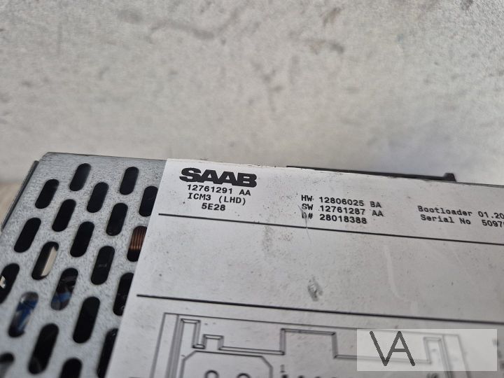 Radio display controlepaneel van Saab 9-3 93 12761291 €200 – Foto 3