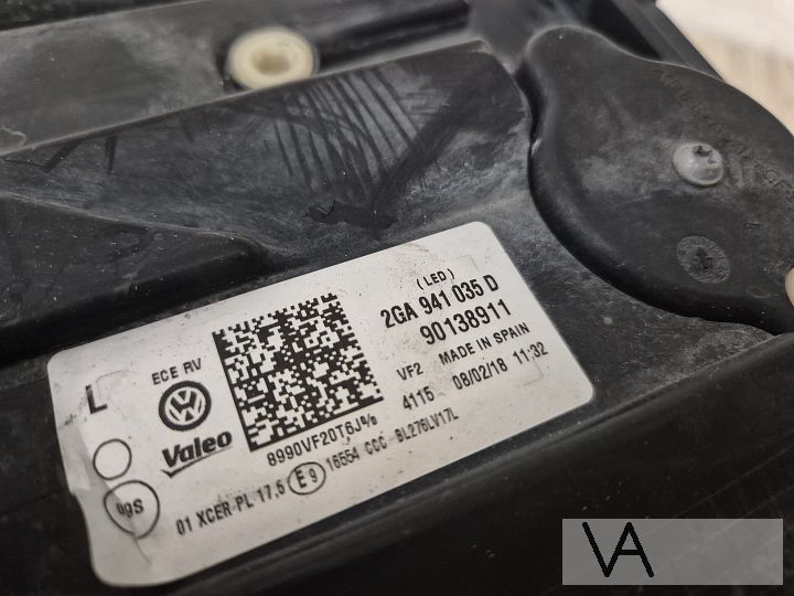 Koplamp links van VW T-roc SCHADE 2ga941035d LED met module – Foto 5