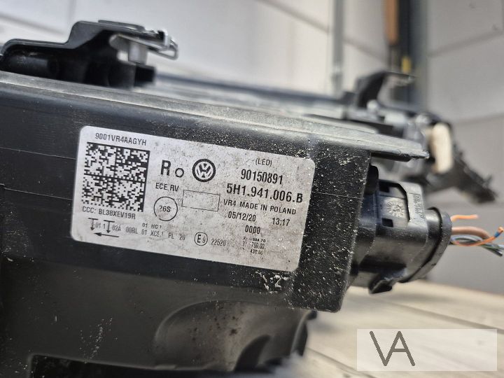 Koplamp rechts van VW Golf 8 2019 - 2025 schade 5h1941006b – Foto 8