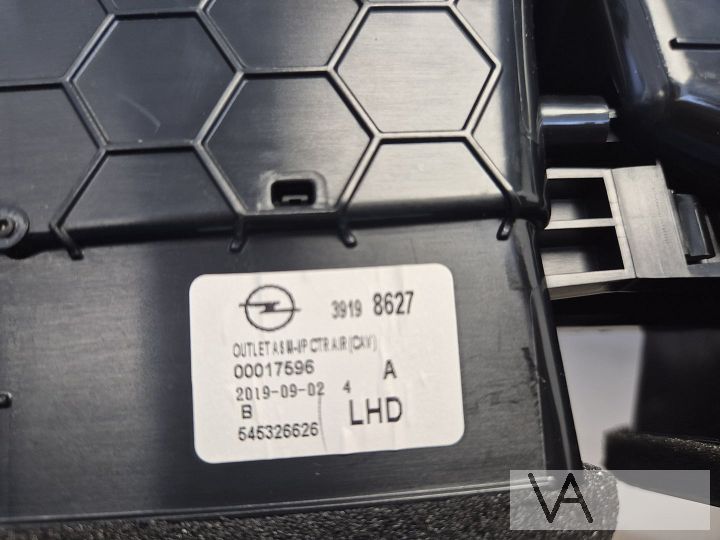 Luchtrooster dubbel midden van Opel Corsa F 2019 - 2025 €30 – Foto 3