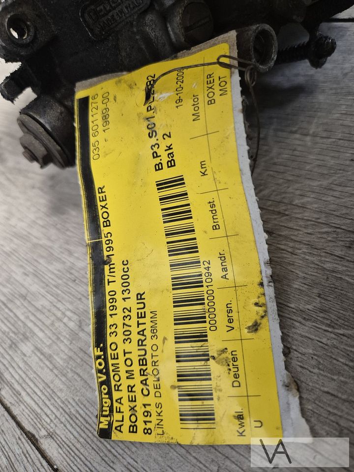 Carburateur SET van Alfa Romeo / VW Kever Dellorto DRLA36  – Foto 11