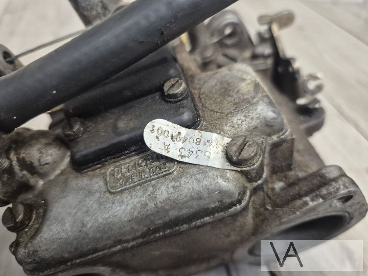 Carburateur set van Alfa Romeo Giulietta 75 Dellorto DHLA40 – Foto 4
