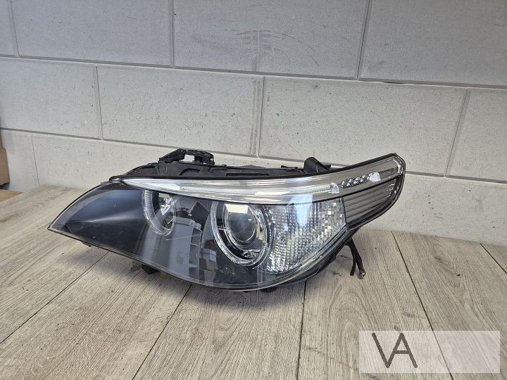 Koplamp links XENON van BMW 5 serie E60 E61 dynamic 03 - 05 – Foto 4