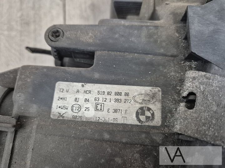 Koplamp rechts BMW 3 serie E36 1990 - 1998 ZKW 1393272 €70 – Foto 4