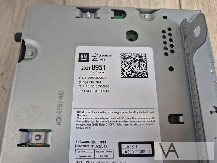 Radio navigatie module van Opel Astra J / Meriva B 23218951 – Foto 4