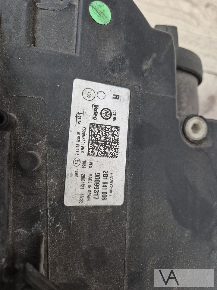 Koplamp rechts van VW Polo 2g 2017 - 2023 2g1941006 €100 – Foto 6