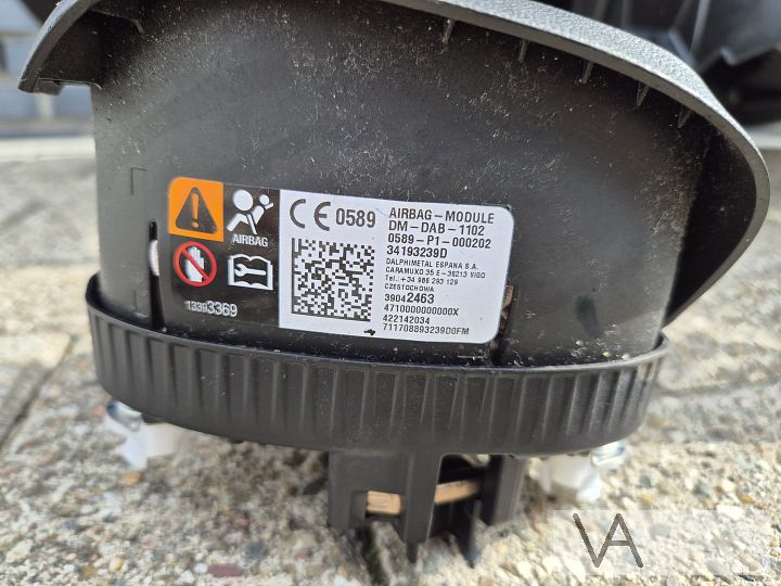 Airbag set met dashboard en gordels Opel Astra K 2015 - 2021 – Foto 3