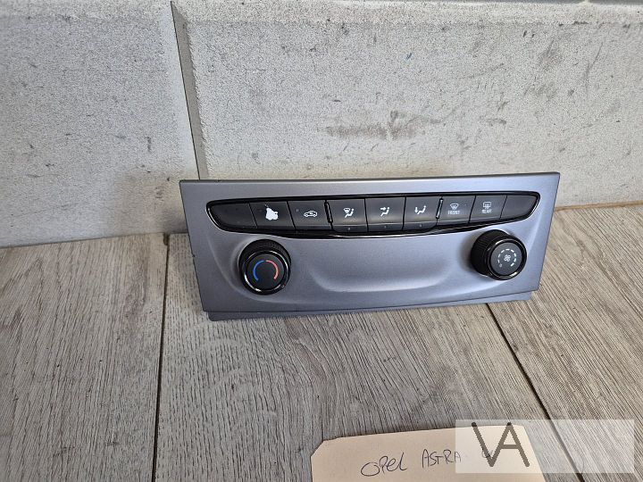 Kachel climate control bediening van Opel Astra K 39042438 – Foto 2