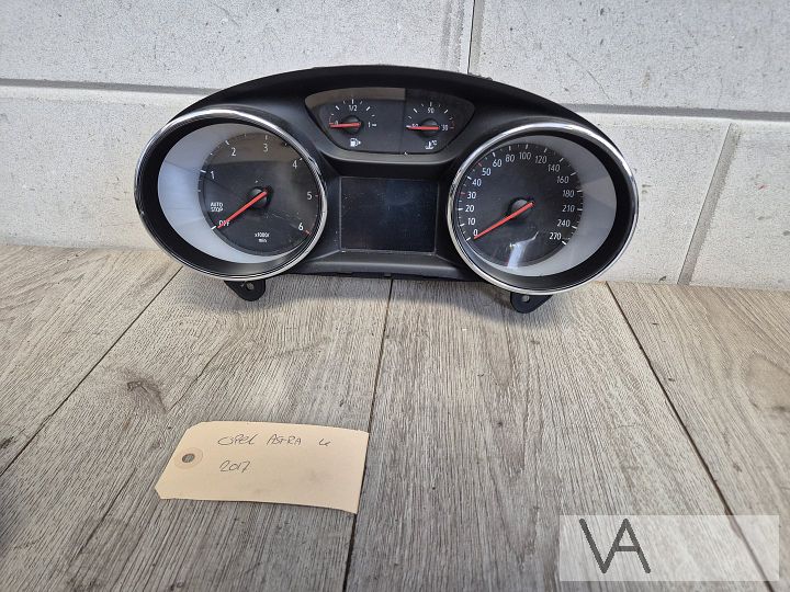 Cockpit tellerklok Opel Astra K 2015 - 2021 DIESEL 39102856