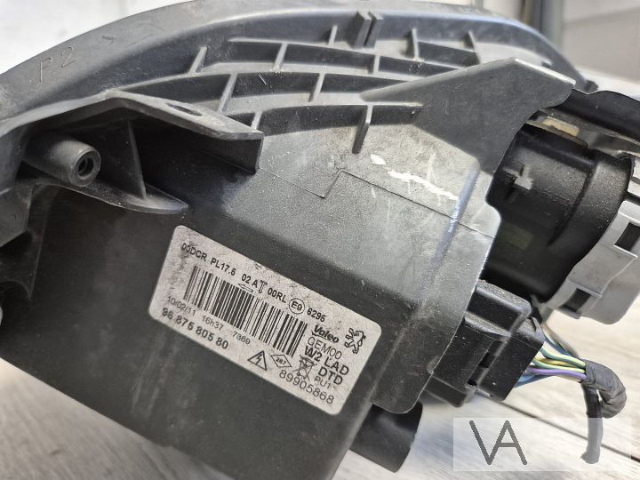 Koplamp XENON rechts van Peugeot 508 2010 - 2014 9687580580 – Foto 7