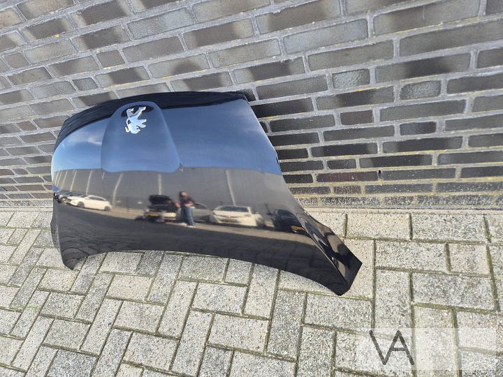 Motorkap van Peugeot 107 facelift 2012 - 2014 zwart €200 – Foto 3