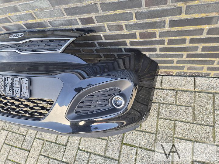 Voorbumper van Kia Rio 2011 - 2017 zwart met mistlampen €300 – Foto 5