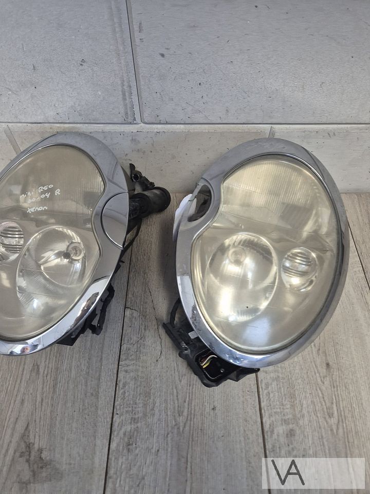 Koplamp SET xenon van Mini R50 / R53 2000 tot 2004 €100 SET – Foto 5