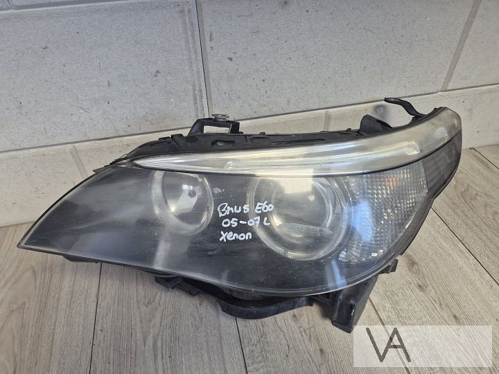 Koplamp links xenon van BMW 5 serie E60 / E61 2005 tot 2007 – Foto 3