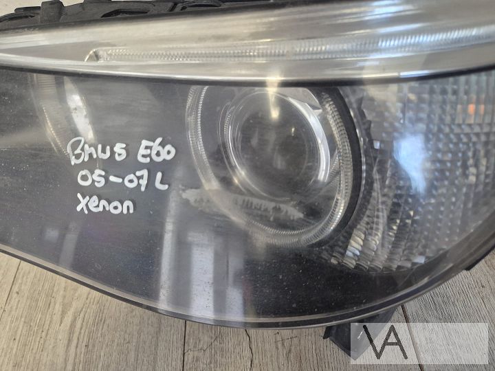 Koplamp links xenon van BMW 5 serie E60 / E61 2005 tot 2007 – Foto 5