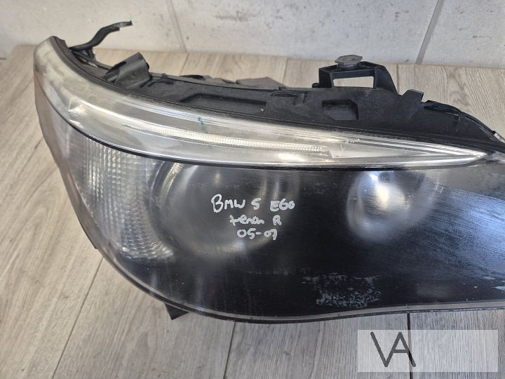 Koplamp rechts xenon van BMW 5 serie E60 / E61 2005 tot 2007 – Foto 6