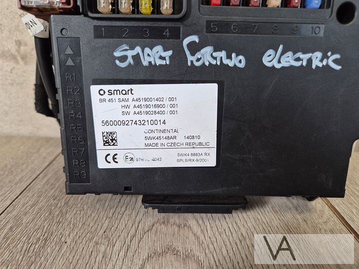 Zekeringkast BCM sam van Smart Fortwo w451 a4519001402 €150 – Photo 2