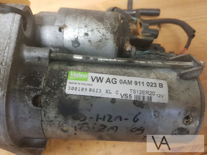 Startmotor VW Golf 5 6 Polo 6R Passat Seat Ibiza Leon Audi A3 – Foto 2