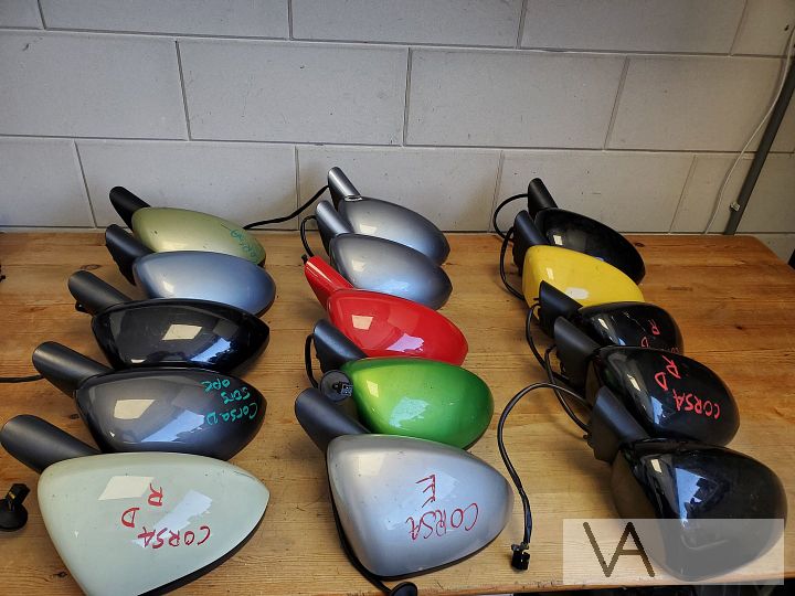Opel Corsa D 2006 - 2014 spiegel rechts VELE KLEUREN €25 – Foto 2
