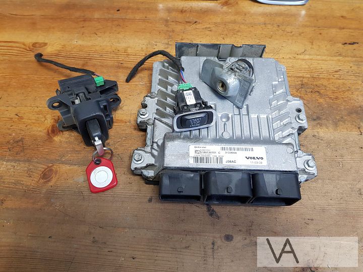 Volvo S60 en V60 2010 - 2013 1.6 diesel DrivE ecu + sleutels