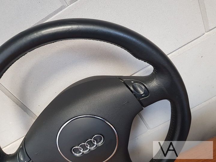 Audi S6 1997-2004 lederen stuur met airbag knoppen flippers – Foto 5