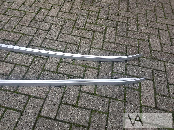 Volvo V90 2017 - 2022 dakrail roofrail set zilver chroom 100 – Photo 4