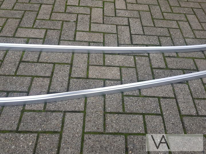 Volvo V90 2017 - 2022 dakrail roofrail set zilver chroom 100 – Photo 3