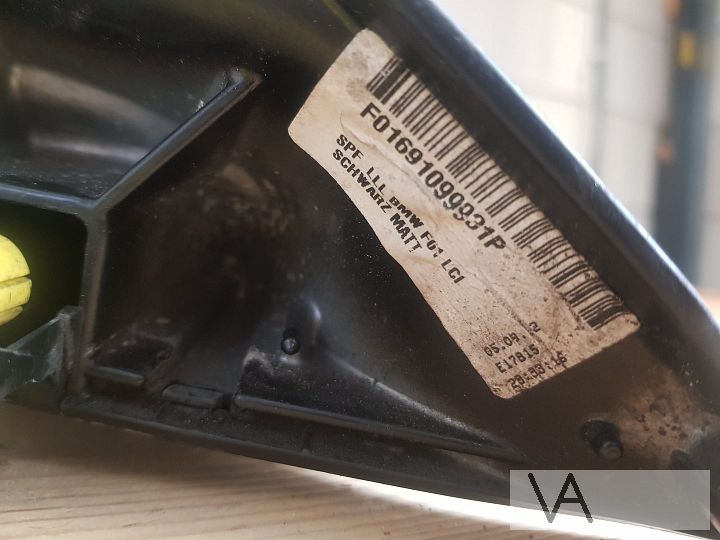 BMW 7 serie F01 2012 - 2016 spiegel links geen glas FACELIFT – Foto 3