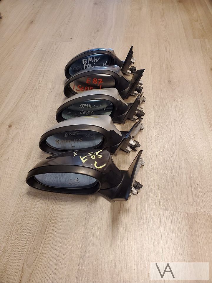 BMW 1 serie E87 2004 - 2009 buiten spiegel links €30 5 deurs