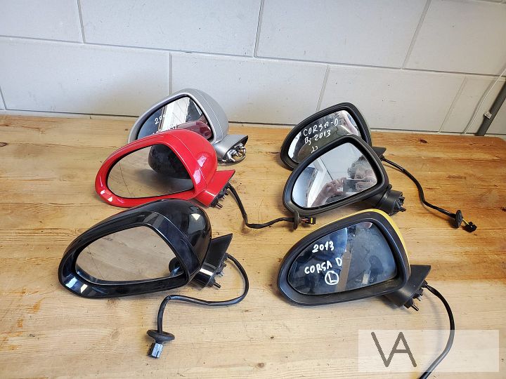 Opel Corsa D 2006 - 2014 spiegel links VELE KLEUREN €25