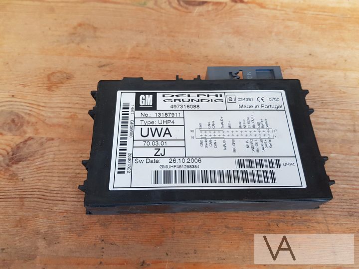 Opel Astra H Zafira B Vectra  Corsa D bluetooth module UHP4