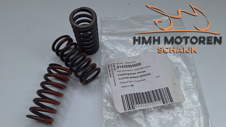 (61432005000) 3 stuks Koppeling veer oranje KTM Super Duke 1290 R / GT