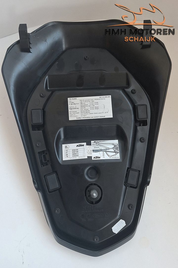 Passagier zadel compleet KTM Duke GP R 790 890 64107047033 – Foto 2