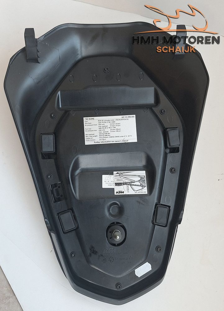 Passagier Ergo zadel compleet KTM Duke GP R 790 890 64107947000 – Foto 2