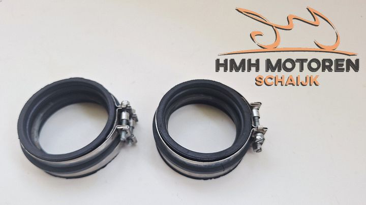 cilinder achterzijde Rubbersleeve inlaat flens 05 + slangklemmen KTM Super Duke 990 Adventure 990  Supermoto 990 SM-T 990