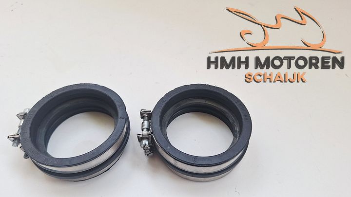 cilinder achterzijde Rubbersleeve inlaat flens 05 + slangklemmen KTM Super Duke 990 Adventure 990  Supermoto 990 SM-T 990 – Foto 2