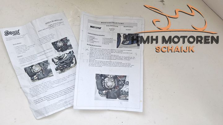 Bodystyle Bellypan motor spoiler Yamaha MT-07 MT 07 MT07  – Foto 5