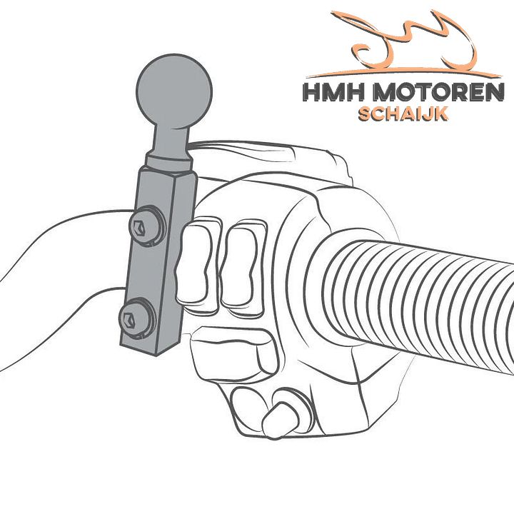 Ram Mounts X-Grip motorfietsset  – Foto 5
