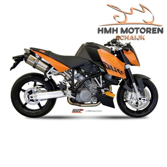 MIVV Suono Steel RVS dempers KTM 990 Superduke '05-'13 E9 – Foto 4
