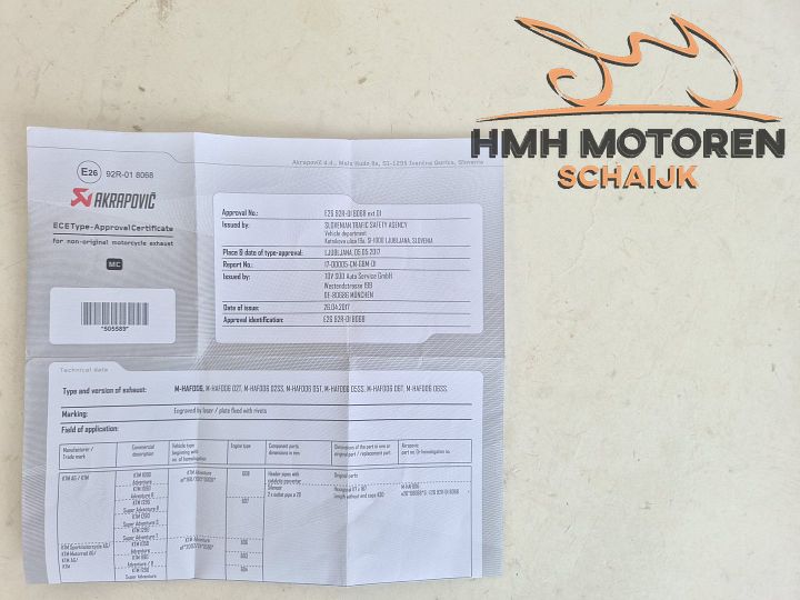 AKRAPOVIC Uitlaatdemper KTM 1290 1190 1090 Super Adventure R – Foto 5