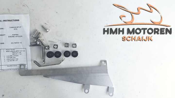 Nieuwe Bellypan Motorspoiler Yamaha MT-07 MT07 MT 07 – Foto 5