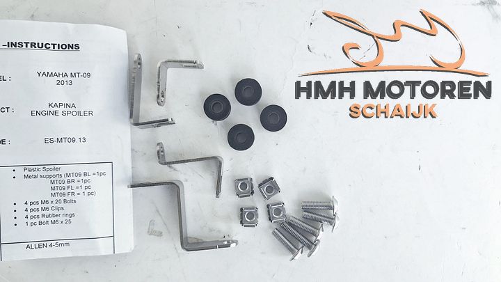 Nieuwe Bellypan Motorspoiler Yamaha MT-09 MT09 MT 09 – Foto 5