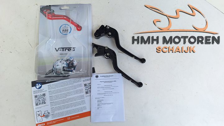 V-Trec Rem en Koppelingshendel Set Kawasaki Z900 Z650 Nieuw – Foto 4