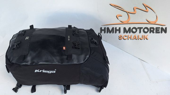 Kriega US30 Drypack Motor Tas Waterdicht Zadeltas 10067816 – Foto 2