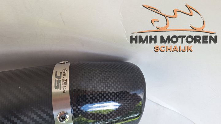Kawasaki Z800 Z750 R SC-Project Carbon Uitlaat Slip on – Foto 5
