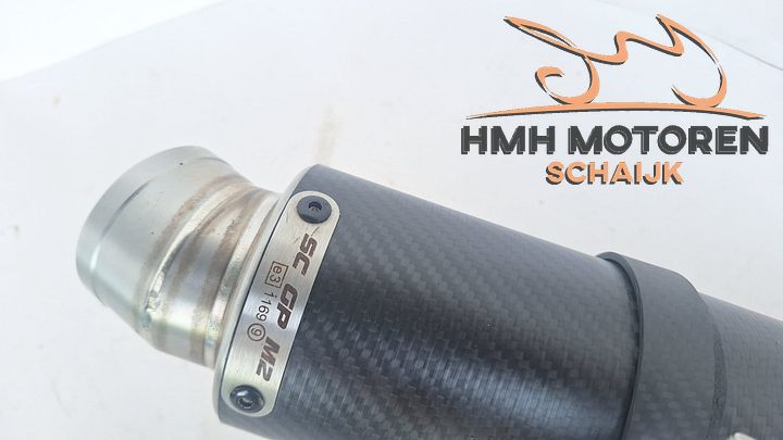 Kawasaki Z750 SC Project GP M2 Carbon uitlaat demper – Foto 2