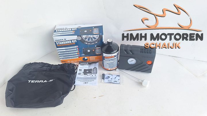Terra S Standard Kit T56001 Bandenreparatieset Autocompressor – Foto 2