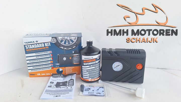 Terra S Standard Kit T56001 Bandenreparatieset Autocompressor