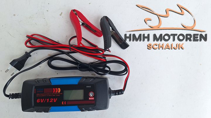 HBM Professionele Automatische Acculader 6V 12V druppellader – Foto 2