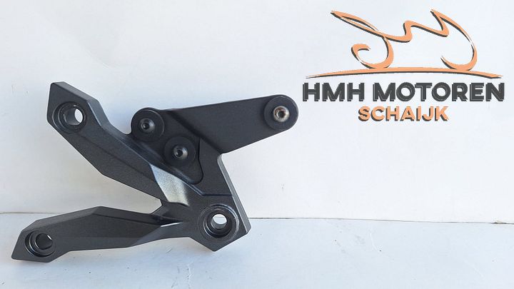 Kawasaki Z750 Z750R Z1000 voetsteun houder Schetsplaat links